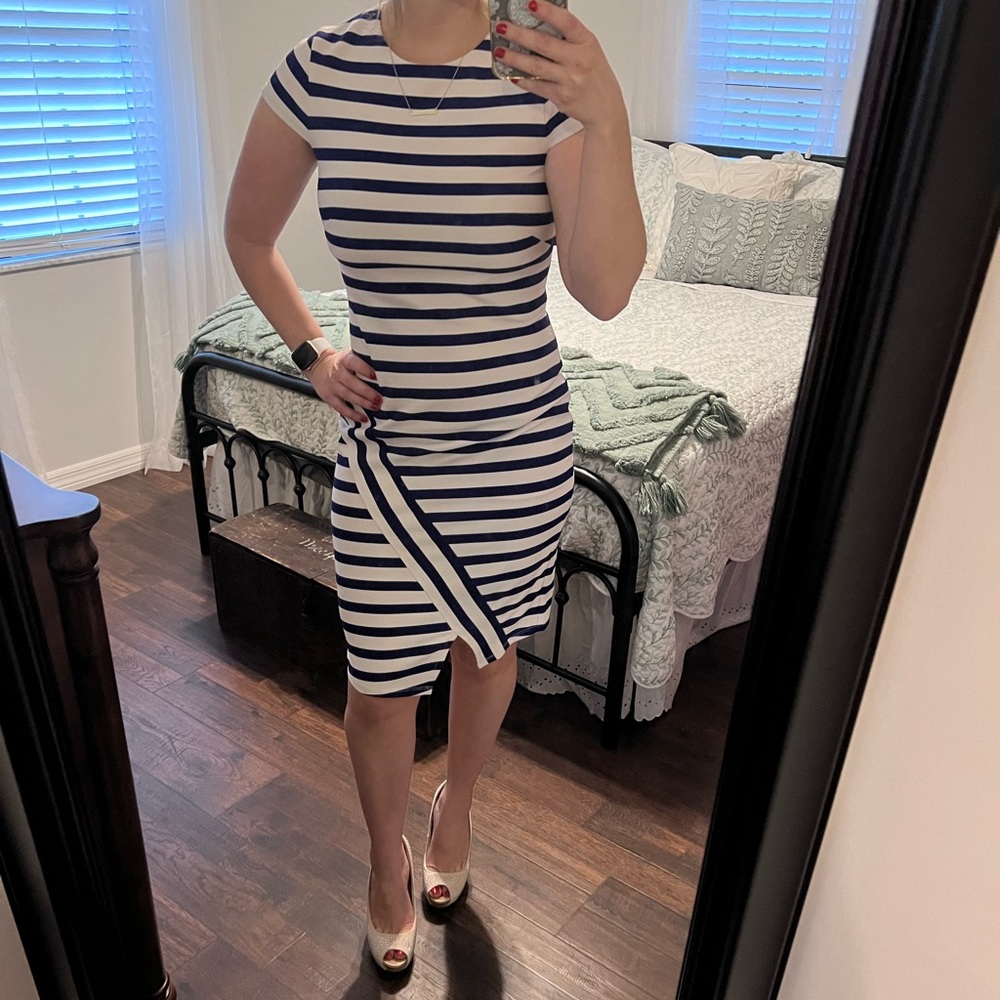 Vince Camuto Striped Dress Size 4